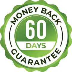 Mounjure 60-day money-back guarantee badge